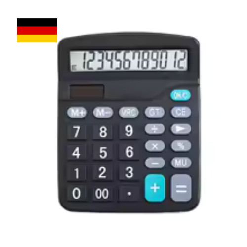 Taschenrechner mit großen - xl,