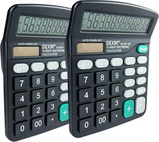 ✅ 2er Pack Tischrechner