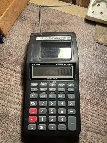 Casio 8tec tischrechner - casio, hr-8tec