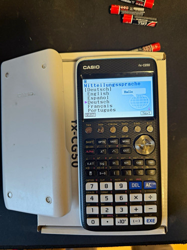 Casio cg50 grafikrechner - casio,