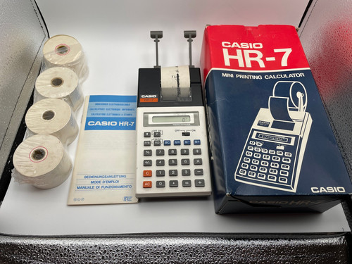 Vintage casio druckender - casio,