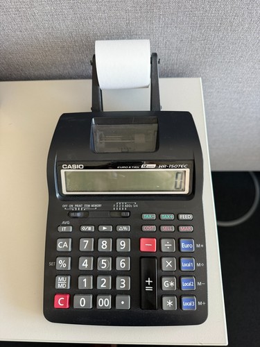 Casio 150tec tischrechner - casio, hr-150tec