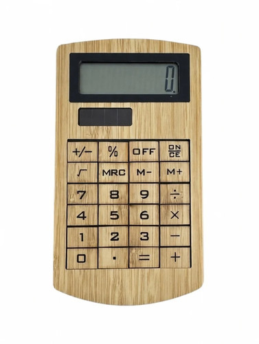 Bambus taschenrechner holz - taschenrechner,