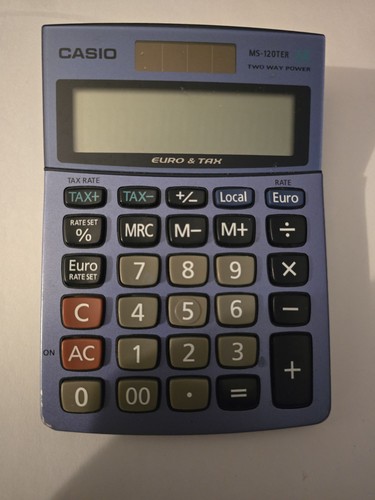 Casio 120ter taschenrechner - casio, ms-120ter