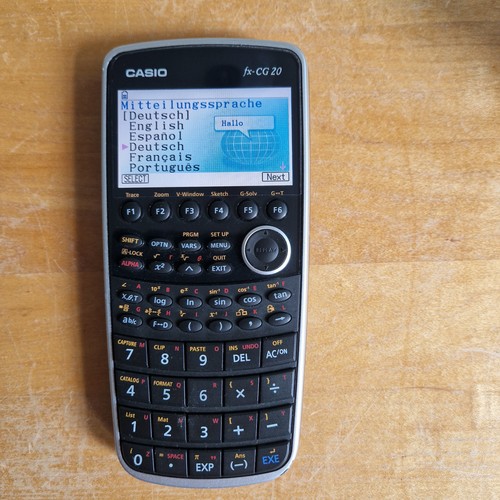 Casio cg20 grafikrechner - fx-cg20,