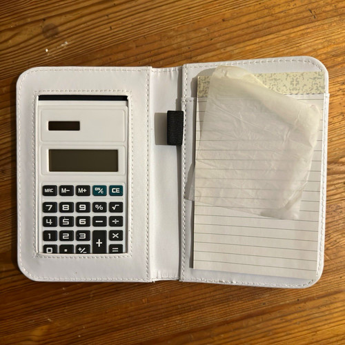 Standardrechner weiß mit lcd - standardrechner,