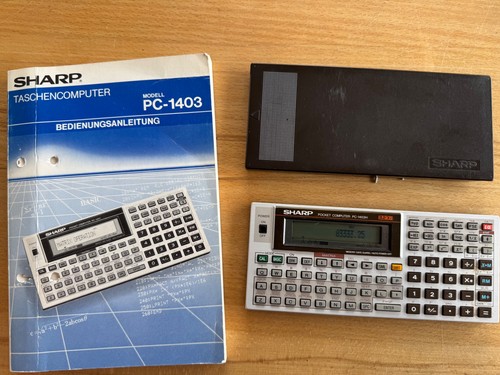 Taschenrechner sharp 1403h - sharp, pc-1403h
