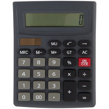 Großer Tischrechner Büro