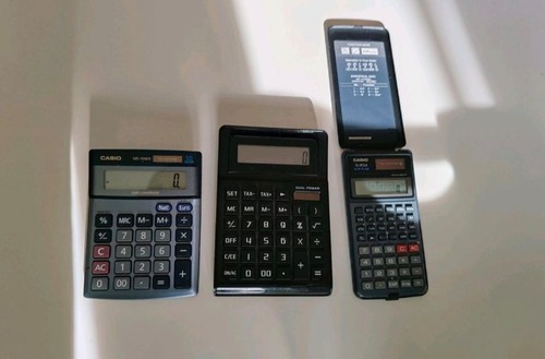 3er set taschenrechner casio - 3er-set,