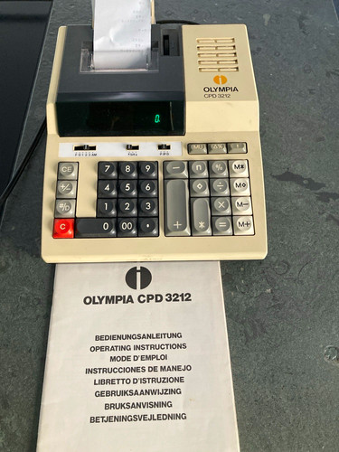 Olympia cpd 3212 tischrechner - olympia,