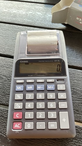 Casio druckender - hr-8l,