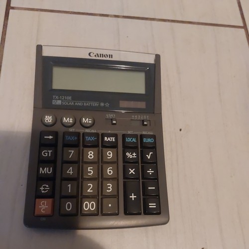 Canon tischrechner 1210e - canon,