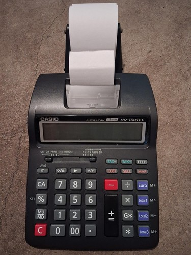 Tischrechner casio 150tec - casio, hr-150tec