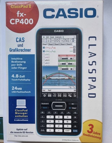 Casio cp400 grafikrechner - fx-cp400,