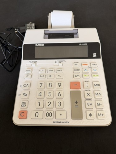 Casio tischrechner 2650rc - casio, fr-2650rc